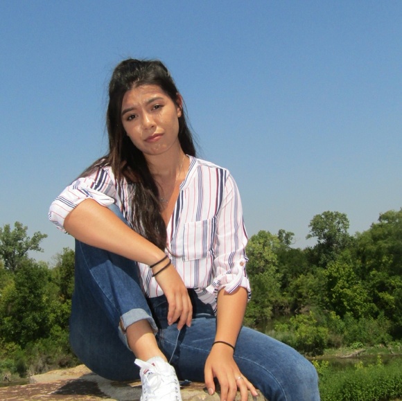 Paper bag denim jeans - Picture 2 of 3